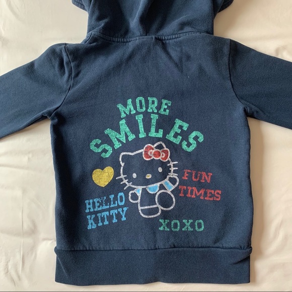 GapKids x Junk Food Hello Kitty Zip-Up - Picture 2 of 5